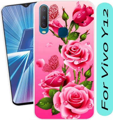 Coolcase Back Cover for Vivo Y12(Transparent, Flexible, Silicon, Pack of: 1)