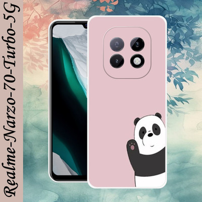 JAIKARA Back Cover for Realme Narzo 70 Turbo 5G(Multicolor, Dual Protection, Silicon, Pack of: 1)