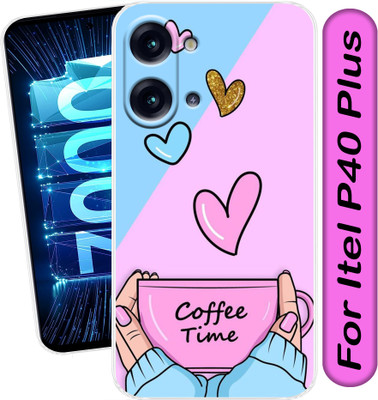 Tokito Back Cover for Itel P40 Plus(Transparent, Flexible, Silicon, Pack of: 1)