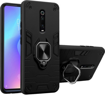 SMARTPOCKET Back Cover for Mi K20 Pro(Black, Rugged Armor, Pack of: 1)