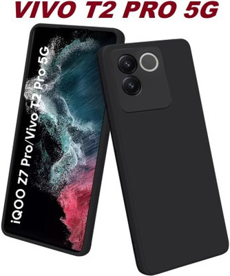 XOVO Back Cover for iQOO Z7 Pro/Vivo T2 Pro 5G;iQOO Z7 Pro/Vivo T2 Pro 5G(Black, Dual Protection, Pack of: 1)