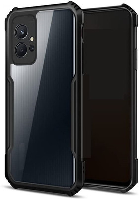A-Allin1 Back Cover for IQoo Z6 5G : :Gloss Finish Boom TPU(Black, Pack of: 1)