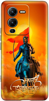 7printzone Back Cover for VIVO V25 PRO(Multicolor, Flexible, Silicon)