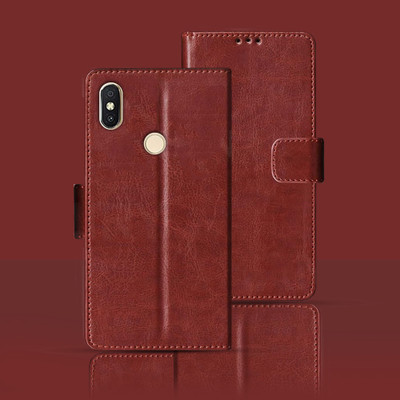 Kalua Mall Flip Cover for Mi Redmi Y2(Maroon, Pack of: 1)
