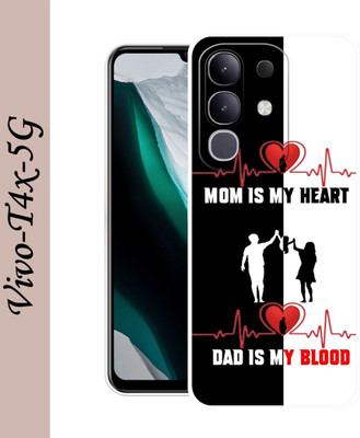 JAIKARA Back Cover for Vivo T4x 5G(Multicolor, Dual Protection, Silicon, Pack of: 1)
