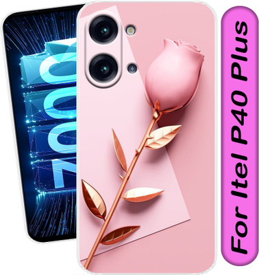 Tokito Back Cover for Itel P40 Plus(Transparent, Flexible, Silicon, Pack of: 1)