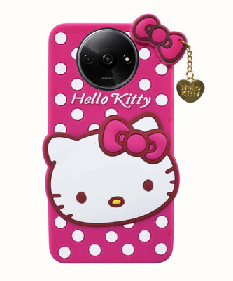 BINTAGE Back Cover for MI Redmi A3_2024(Pink, Flexible, Pack of: 1)