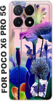 Design Villa Protective Case for Poco X6 Pro 5G Back cover 3130(Multicolor, Silicon, Pack of: 1)