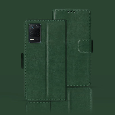 Kalua Mall Flip Cover for REALME NARZO 30 5G(Green, Pack of: 1)