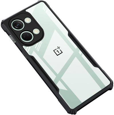 DOTCASE Back Cover for OnePlus Nord 3 5G(Black, Transparent, Shock Proof, Pack of: 1)