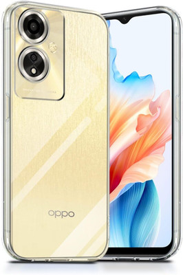 Kosher Traders Back Cover for Transparent shockproof for OPPO A59 5G(Transparent, Dual Protection, Silicon)