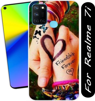 Tokito Back Cover for Realme 7i(Transparent, Flexible, Silicon, Pack of: 1)