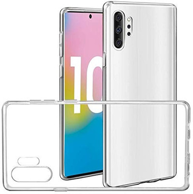 SUCH Back Cover for Back Cover for Samsung Galaxy Note 10 Plus 4G (Transparent, Pack of: 1)(Transparent, Camera Bump Protector, Silicon, Pack of: 1)