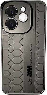 COVERBLACK Back Cover for Tecno Spark 30C 5G(Black, Matte Finish, Pack of: 1)