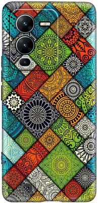 7printzone Back Cover for VIVO V25 PRO(Multicolor, Flexible, Silicon)