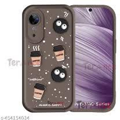 Seetu Back Cover for Vivo T3 Ultra 5G(Brown)