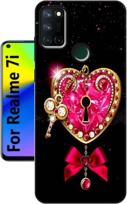 ShoeCesa Back Cover for Realme 7i Back cover 3127(Multicolor, Dot View, Silicon, Pack of: 1)