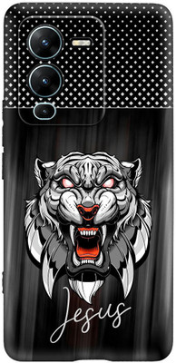 7printzone Back Cover for VIVO V25 PRO(Multicolor, Flexible, Silicon)