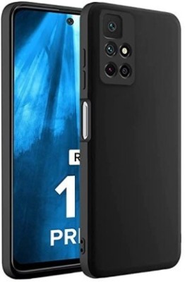 ASRK Back Cover for Redmi 10 Prime, Mi Redmi 10 Prime(Black, Dual Protection, Silicon, Pack of: 1)