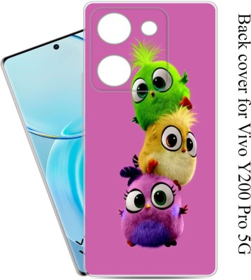 StroFit Back Cover for Vivo Y200 Pro 5G 3133(Multicolor, Hard Case, Silicon, Pack of: 1)