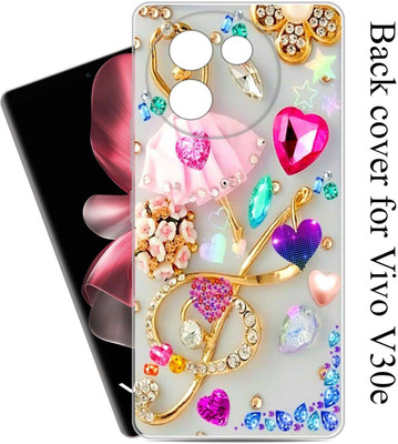 King Maker Back Cover for Vivo V30e 5G Back Cover(Multicolor, Grip Case, Silicon, Pack of: 1)