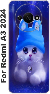 Burdak Protective Case for Redmi A3 Back cover 3134(Multicolor, Silicon, Pack of: 1)