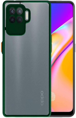Coverage Back Cover for Oppo F19 Pro(Green, Camera Bump Protector, Pack of: 1)