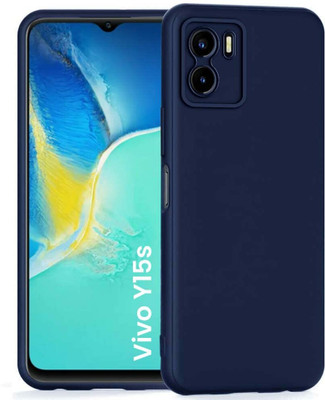 fi-yonity Back Cover for VIVO Y15S(Blue, Shock Proof, Pack of: 1)