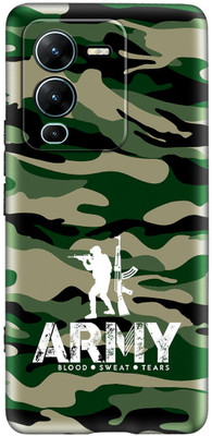 7printzone Back Cover for VIVO V25 PRO(Multicolor, Flexible, Silicon)