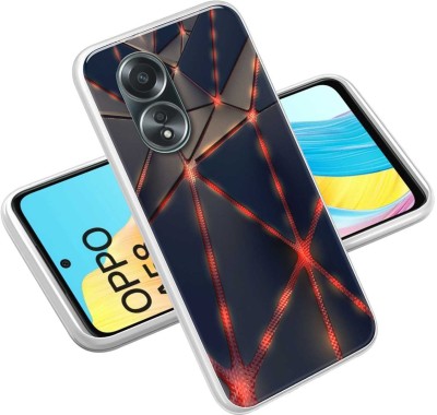 eBoggy Back Cover for Oppo A58 4G(Multicolor, Dual Protection, Silicon, Pack of: 1)