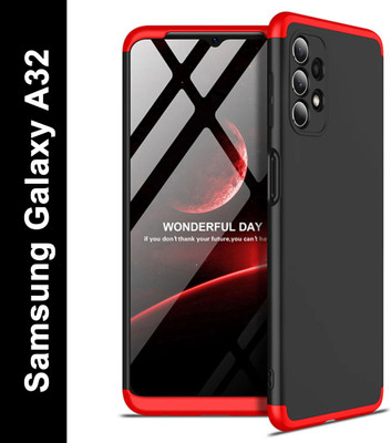 KWINE CASE Back Cover for Samsung Galaxy A32(Red, Hard Case, Pack of: 1)