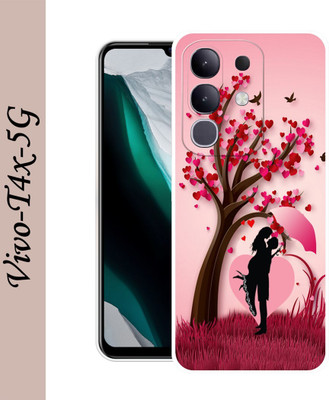 JAIKARA Back Cover for Vivo T4x 5G(Multicolor, Dual Protection, Silicon, Pack of: 1)