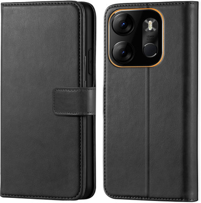 Innovex Back Cover for Tecno Spark Go 2023(Black, Flexible, Pack of: 1)