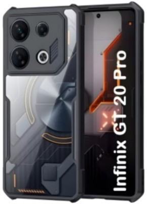 ZSXNWX Back Cover for Infinix GT 20 Pro, Infinix GT 20 Pro 5G(Transparent, Dual Protection, Pack of: 1)