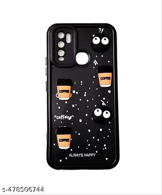 Seetu Back Cover for Vivo Y50 / Y30(Black)