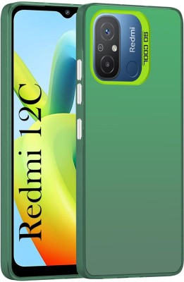 Accesories Legacy Back Cover for Poco C55,Redmi 12C So Cool Back Cover(Green, Camera Bump Protector, Pack of: 1)