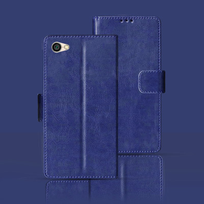 Kalua Mall Flip Cover for Mi Redmi Y1 Lite(Blue, Pack of: 1)