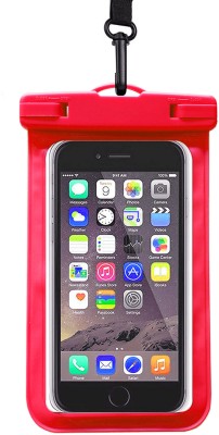 Kopila Pouch for 7 Inch Smartphone Waterproof Phone Protective Rain Dust and Scratch(Red)