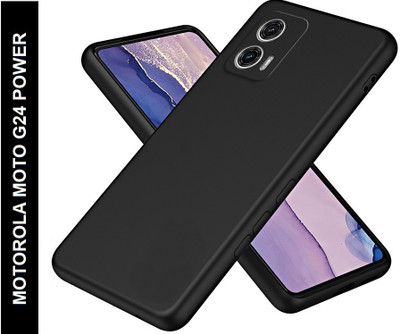 KWINE CASE Back Cover for MOTOROLA g24 Power, MOTO g24 Power, Motorola Moto g24 Power(Black, Grip Case, Pack of: 1)