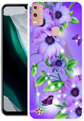 Shree Shyam Back Cover for Lava BEU(Purple, Green, Grip Case, Silicon, Pack of: 1)