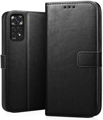 Fastship Flip Cover for REDMI Note 11Pro(Black, Grip Case, Pack of: 1)