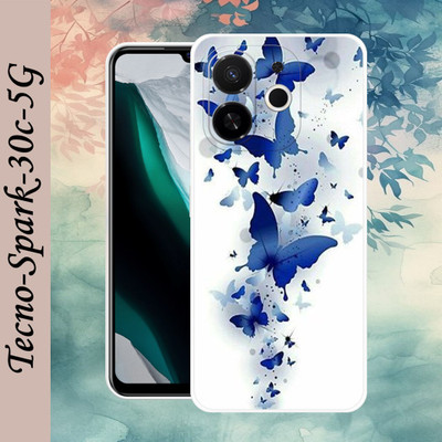 JAIKARA Back Cover for Tecno Spark 30c 5G(Multicolor, Dual Protection, Silicon, Pack of: 1)