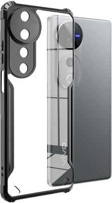 Seetu Back Cover for Vivo V40 5G(Black)