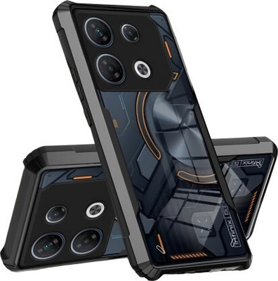 ETTEZOM Back Cover for Infinix GT 20 Pro, Infinix GT 20 Pro 5G(Transparent, Dual Protection, Pack of: 1)