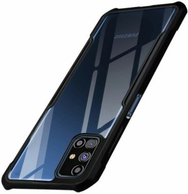 Celltown Back Cover for Samsung Galaxy M51(Black, Transparent, Camera Bump Protector, Pack of: 1)