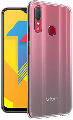 COVERNEW Back Cover for Vivo Y11 ( 2019 MODEL), Vivo 1906(Transparent, Dual Protection, Pack of: 1)