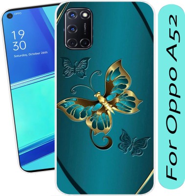 Coolcase Back Cover for Oppo A52(Transparent, Flexible, Silicon, Pack of: 1)