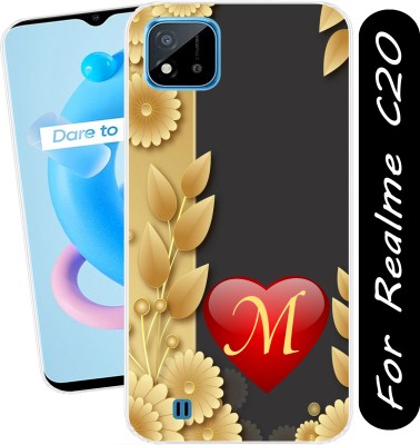 Goldista Back Cover for Realme C20(Transparent, Flexible, Silicon, Pack of: 1)