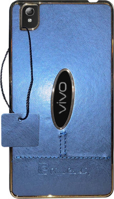 BINTAGE Back Cover for Vivo Y51 (2015 Old Model)(Blue, Waterproof, Pack of: 1)