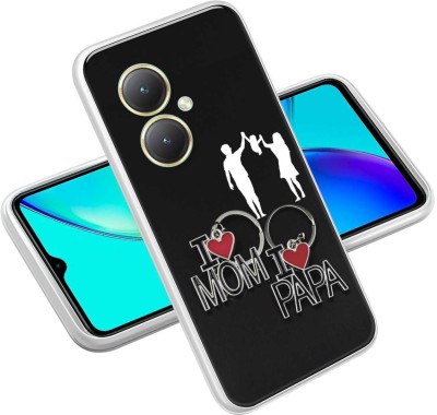 eBoggy Back Cover for Vivo Y27 2023(Multicolor, Dual Protection, Silicon, Pack of: 1)